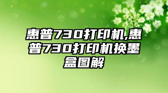 惠普730打印機(jī),惠普730打印機(jī)換墨盒圖解